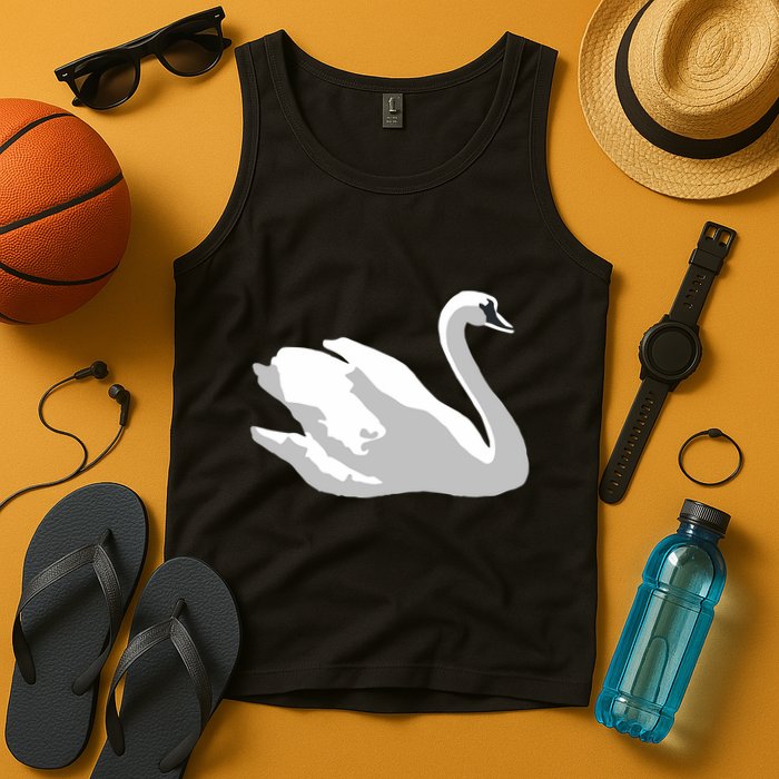 Ldr With Swan Tank Top
