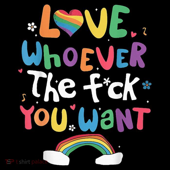 Love Whoever The F You Want Lgbtq Rainbow Short Acrylic Beanie