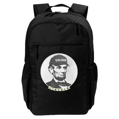 Lincoln Wearing Trump Hat Funny Abe Merica Abraham Backpack