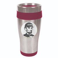 Lincoln Wearing Trump Hat Funny Abe Merica Abraham 16oz Travel Tumbler