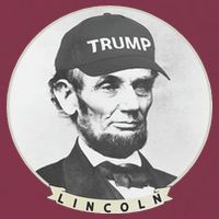 Lincoln Wearing Trump Hat Funny Abe Merica Abraham 16oz Travel Tumbler