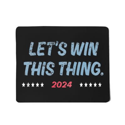 Let’S Win This Thing Tim Walz Kamala Mousepad