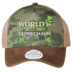 Leprechaun: Worlds Tallest Leprechaun Cool Gift St Patricks Day Gift Legacy Tie Dye Trucker Hat