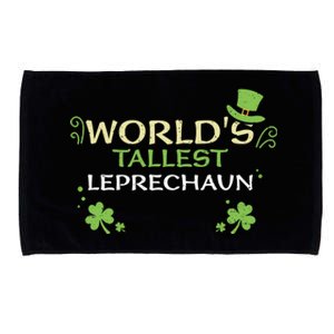 Leprechaun: Worlds Tallest Leprechaun Cool Gift St Patricks Day Gift Microfiber Hand Towel