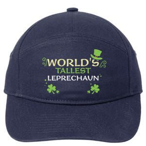 Leprechaun: Worlds Tallest Leprechaun Cool Gift St Patricks Day Gift 7-Panel Snapback Hat