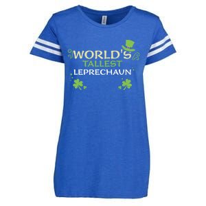 Leprechaun: Worlds Tallest Leprechaun Cool Gift St Patricks Day Gift Enza Ladies Jersey Football T-Shirt