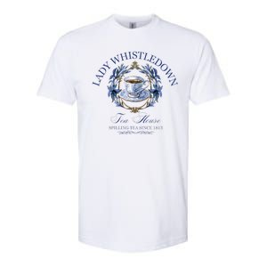 Lady Whistledown Tea House Spilling Tea Since 1813 Softstyle CVC T-Shirt