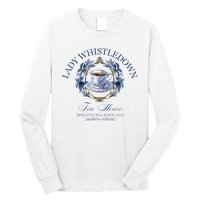 Lady Whistledown Tea House Spilling Tea Since 1813 Long Sleeve Shirt