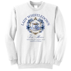 Lady Whistledown Tea House Spilling Tea Since 1813 Sweatshirt