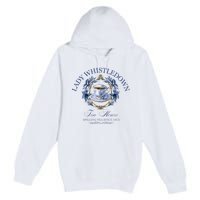 Lady Whistledown Tea House Spilling Tea Since 1813 Premium Pullover Hoodie