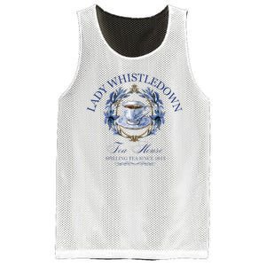 Lady Whistledown Tea House Spilling Tea Since 1813 Mesh Reversible Basketball Jersey Tank