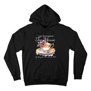 Lady Whistledowns Tea House Spilling The Tea Since 1813 Lady Hoodie