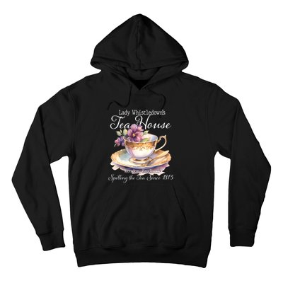 Lady Whistledowns Tea House Spilling The Tea Since 1813 Lady Hoodie