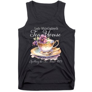 Lady Whistledowns Tea House Spilling The Tea Since 1813 Lady Tank Top