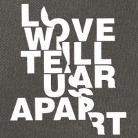 Love Will Tear Us Apart Cotton Canvas Backpack