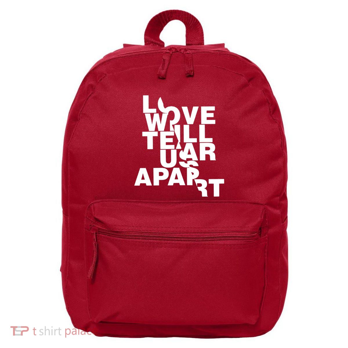 Love Will Tear Us Apart 16 in Basic Backpack