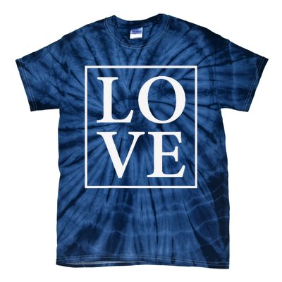 Love Word Unique Inside Box Tie-Dye T-Shirt