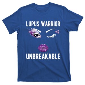 Lupus Warrior Unbreakable Purple Ribbon Lupus Fighter Gift T-Shirt