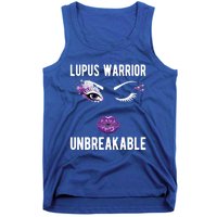 Lupus Warrior Unbreakable Purple Ribbon Lupus Fighter Gift Tank Top