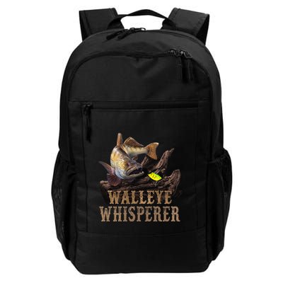 Large Walleye With Fishing Lure Drawing Walleye Whisperer Backpack