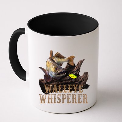 Large Walleye With Fishing Lure Drawing Walleye Whisperer Mug