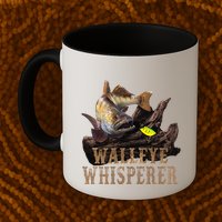 Large Walleye With Fishing Lure Drawing Walleye Whisperer Mug