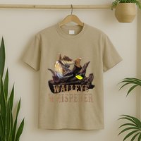 Large Walleye With Fishing Lure Drawing Walleye Whisperer T-Shirt