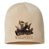 Large Walleye With Fishing Lure Drawing Walleye Whisperer Sustainable Beanie
