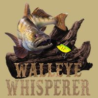 Large Walleye With Fishing Lure Drawing Walleye Whisperer Sustainable Beanie