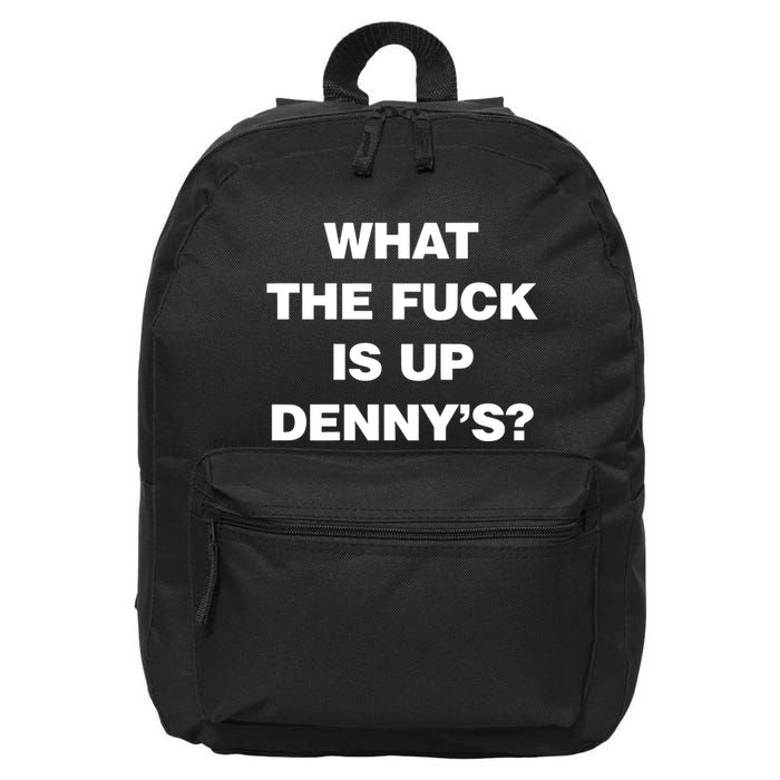 Live Without What The Fuck Is Up DennyS 16 in Basic Backpack