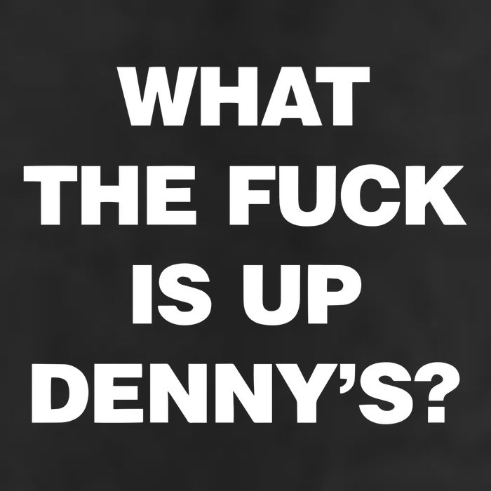 Live Without What The Fuck Is Up DennyS Golf Towel