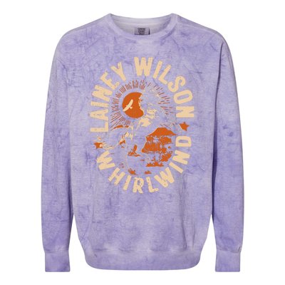 L.A.I.N.E.Y Wilson Whirlwind Horse Colorblast Crewneck Sweatshirt