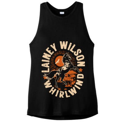 L.A.I.N.E.Y Wilson Whirlwind Horse Ladies PosiCharge Tri-Blend Wicking Tank