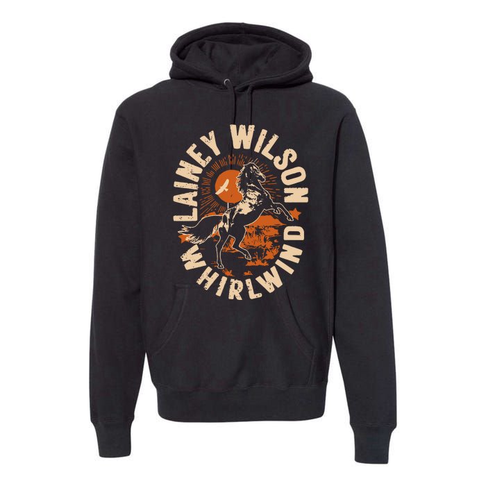 L.A.I.N.E.Y Wilson Whirlwind Horse Premium Hoodie