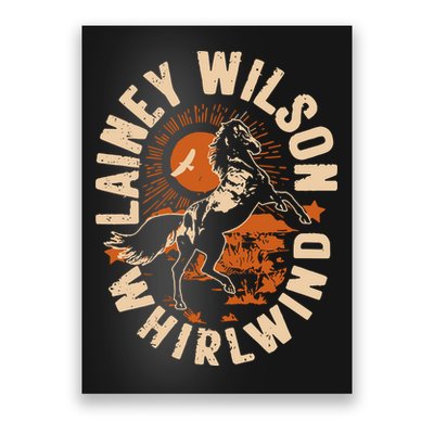 L.A.I.N.E.Y Wilson Whirlwind Horse Poster