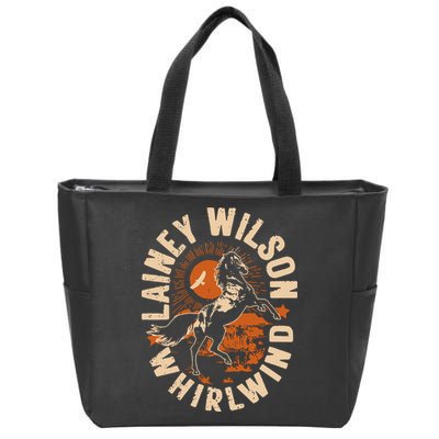 L.A.I.N.E.Y Wilson Whirlwind Horse Zip Tote Bag
