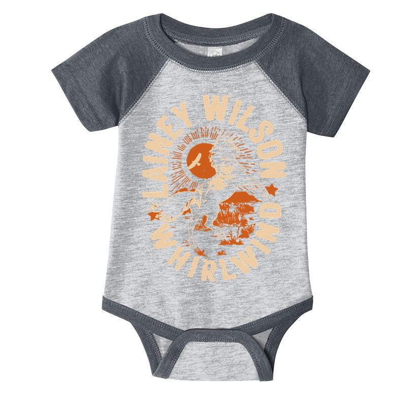 L.A.I.N.E.Y Wilson Whirlwind Horse Infant Baby Jersey Bodysuit