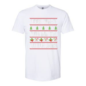 Look What You Did Ya Little Jerk Christmas Holiday  Softstyle CVC T-Shirt