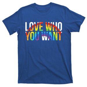 Love Who You Want Lgbt Gift T-Shirt