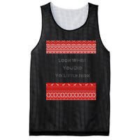 Look What You Did Ya Little Jerk Mesh Reversible Basketball Jersey Tank