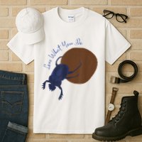 Love What You Do Funny Dung Beetle Bug Tall T-Shirt