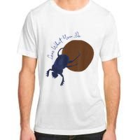 Love What You Do Funny Dung Beetle Bug Adult ChromaSoft Performance T-Shirt