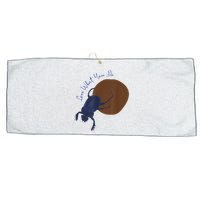 Love What You Do Funny Dung Beetle Bug Large Microfiber Waffle Golf Towel