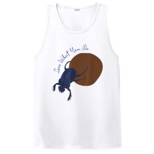 Love What You Do Funny Dung Beetle Bug PosiCharge Competitor Tank