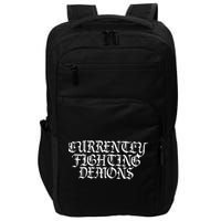 Limited Xprl Currently Fighting Demons Impact Tech Backpack