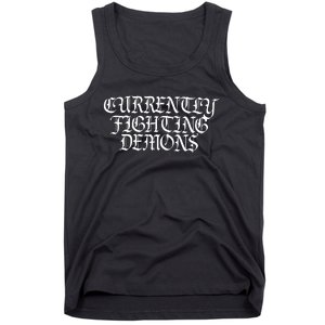 Limited Xprl Currently Fighting Demons Tank Top