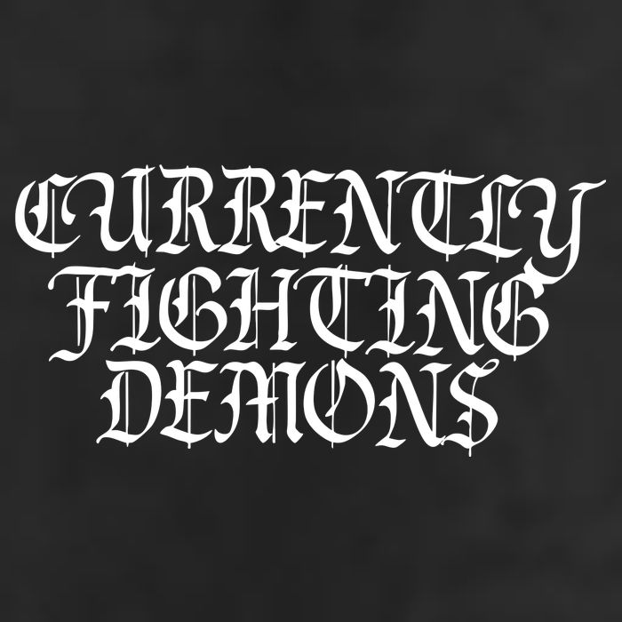 Limited Xprl Currently Fighting Demons Golf Towel