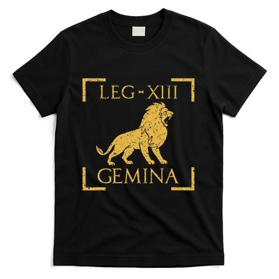 Legio Xiii Gemina Lion Emblem Roman T-Shirt