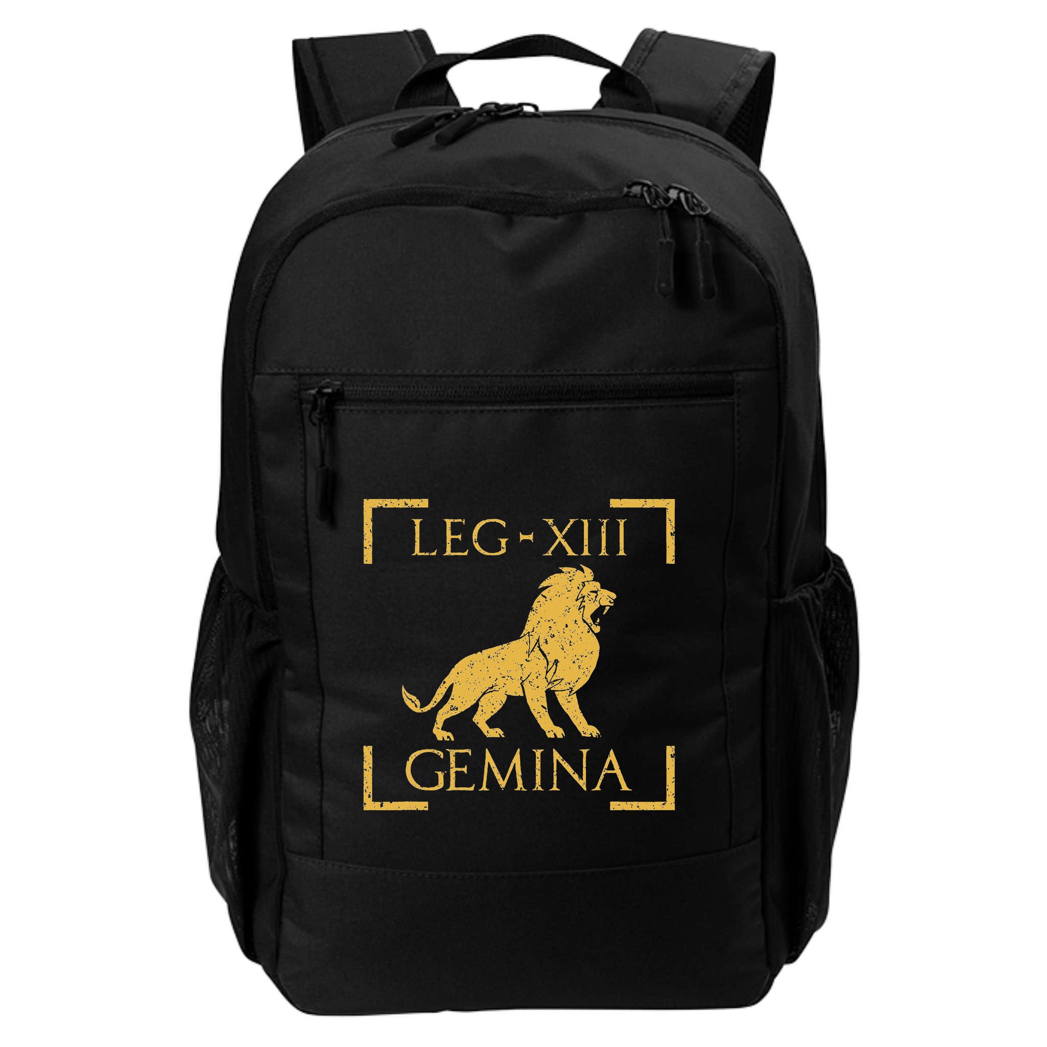 Legio Xiii Gemina Lion Emblem Roman Backpack