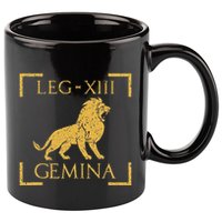Legio Xiii Gemina Lion Emblem Roman 11oz C Handle Ceramic Mug